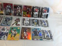 Lot of 18 Pcs Collector Modern NFL Football Sport Trading Assorted Cards & Players - See Pictures