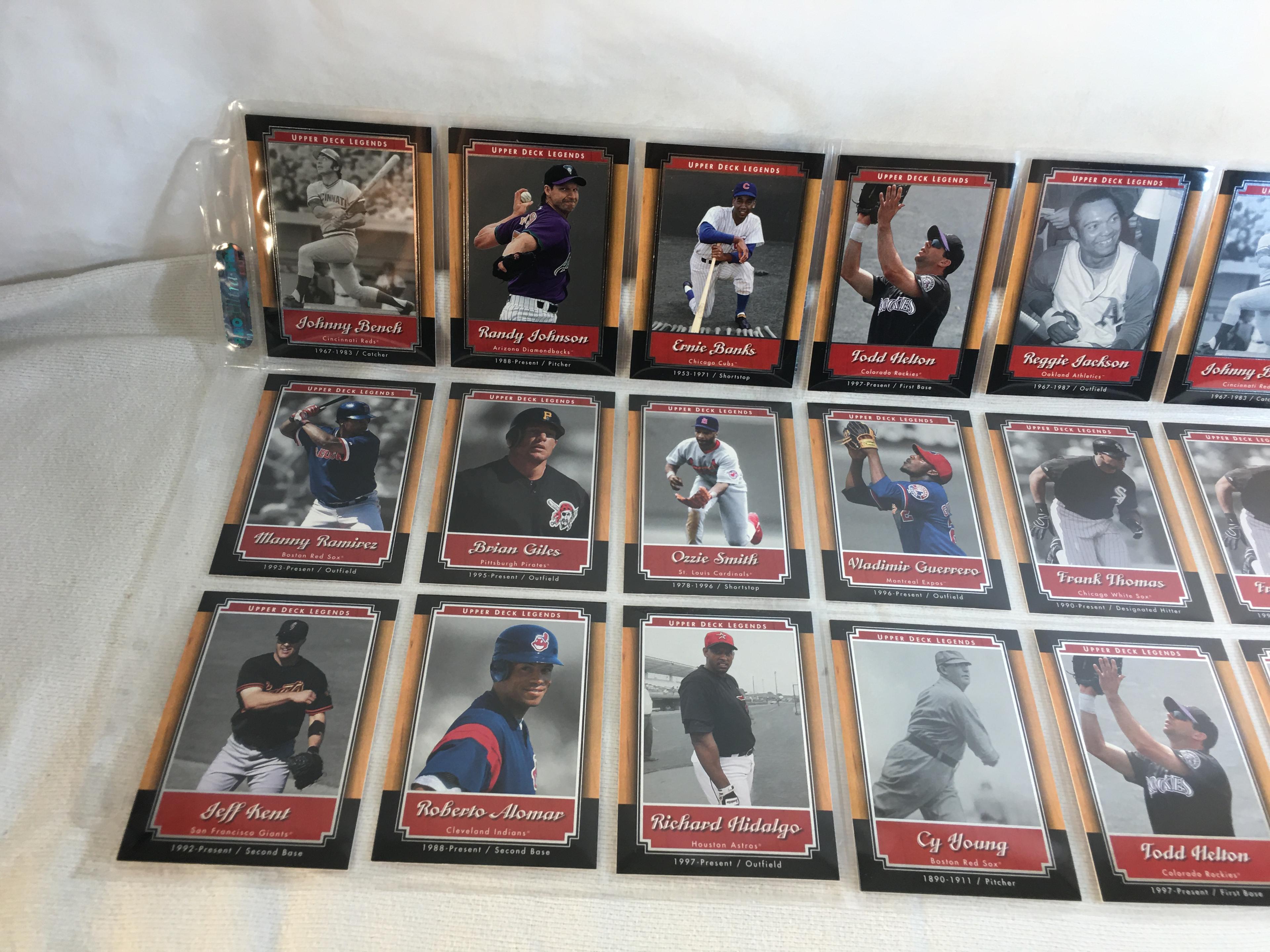 Lot of 18 Pcs Collector Modern MLB Baseball  Sport Trading Assorted Cards & Players -See Pictures