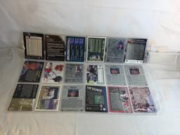 Lot of 18 Pcs Collector Modern MLB Baseball  Sport Trading Assorted Cards & Players -See Pictures