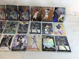 Lot of 18 Pcs Collector Modern MLB Baseball  Sport Trading Assorted Cards & Players -See Pictures