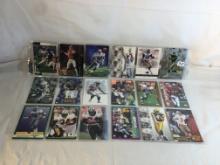 Lot of 18 Pcs Collector Modern NFL Football Sport Trading Assorted Cards & Players - See Pictures