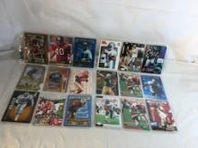 Lot of 18 Pcs Collector Modern NFL Football Sport Trading Assorted Cards & Players - See Pictures