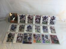 Lot of 18 Pcs Collector Modern NFL Football Sport Trading Assorted Cards & Players - See Pictures