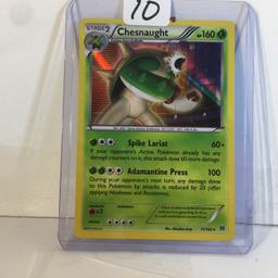 Collector Modern 2015 Pokemon TCG STage2 Chesnaught HP160 Adamantine Press Trading Game Card 11/162