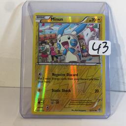 Collector Modern 2014 Pokemon TCG Basic Minum HP70 Static Shock Trading Game Card 32/111