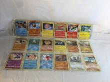 Lot of 18 Pcs Collector Modern Assorted Pokemon Trading Assorted Game Cards - See Pictures