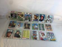 Lot of 18 Pcs Collector Vintage  MLB Baseball  Sport Trading Assorted Cards & Players - See Photos