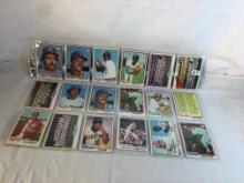 Lot of 18 Pcs Collector Vintage  MLB Baseball  Sport Trading Assorted Cards & Players - See Photos