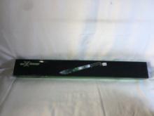 New Collector Tac Assault 18-388 22" Machete Satinless Steel Blade Black Coated Blade W/Green Painti