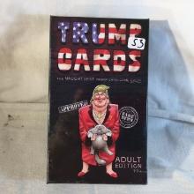 New Sealed Trump Cards Adult Edition Game - See Pictures