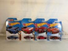 Lot of 4 Pcs Collector New in Package Hot wheels Mattel 1/64 DieCast Meta Cars - See Pictures