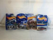 Lot of 4 Pcs Collector New in Package Hot wheels Mattel 1/64 DieCast Meta Cars - See Pictures