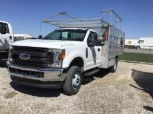 2017 FORD F350SD XL Serial Number: 1FDRF3H63HEE51241