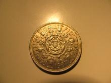 Foreign Coins: 1967 Great Britain 2 Shillings