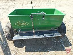 Gandy pull type drop spreader model 24T13, sn 118929