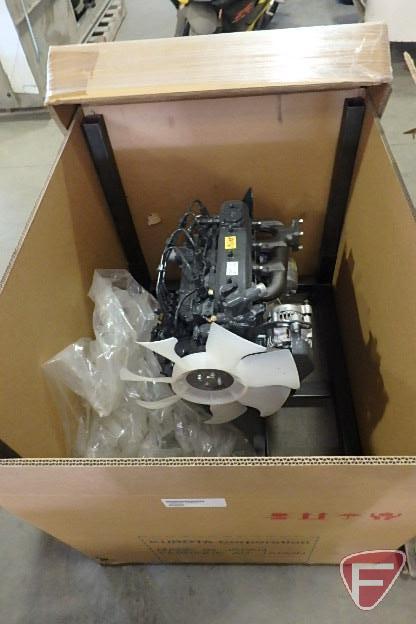 NEW IN CRATE Kubota V1505 1.5 L diesel engine, SN: CH2290, Model: V1505-E104, Code #: 1J994-41000