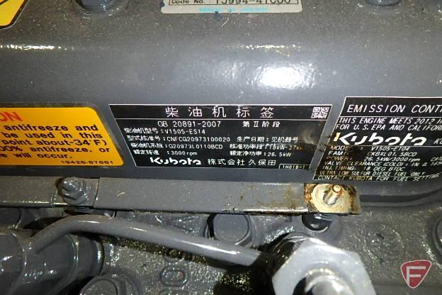 NEW IN CRATE Kubota V1505 1.5 L diesel engine, SN: CH2290, Model: V1505-E104, Code #: 1J994-41000