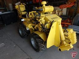 Burkeen DP30 4WD articulating plow, type Z790-205A, sn 371182022074