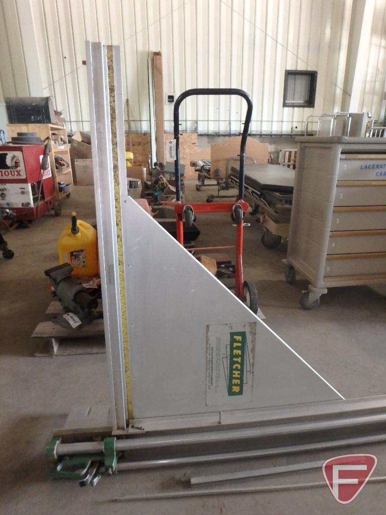 Fletcher 8640 glass cutter 48X60 capacity