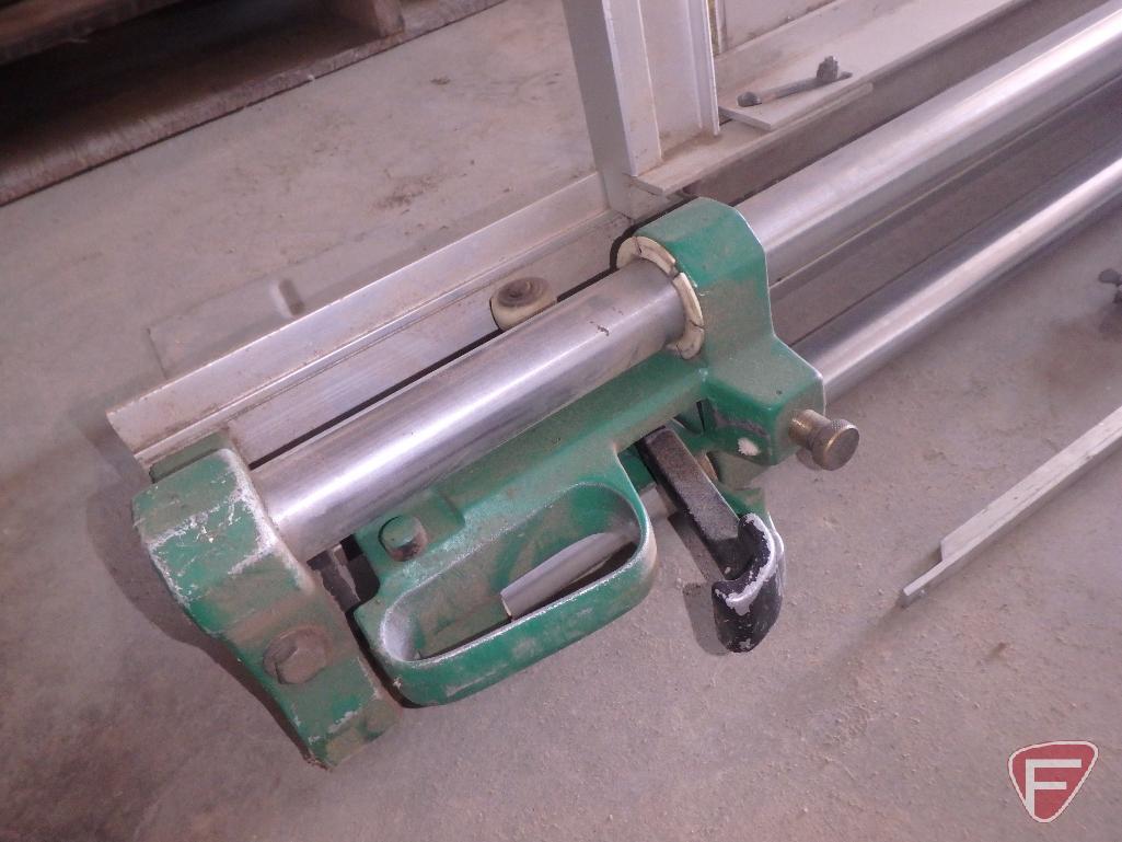 Fletcher 8640 glass cutter 48X60 capacity