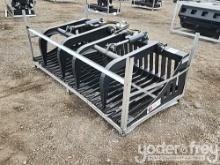 Unused JCT Rock Grapple Bucket to suit Skidsteer