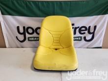 Yellow John Deere Equip Seat