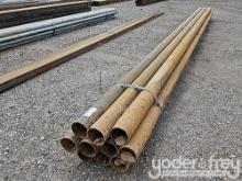 4 1/2, 11ga Pipe (10 of) Assorted Lengths