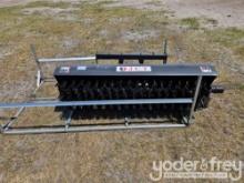 Unused 2024 JCT Angle Broom to suit Skidsteer