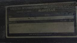 1989 INTERNATIONAL 4900 FLATBED SERVICE TRUCK,  IH DIESEL, 5 SPEED, PRODUCT