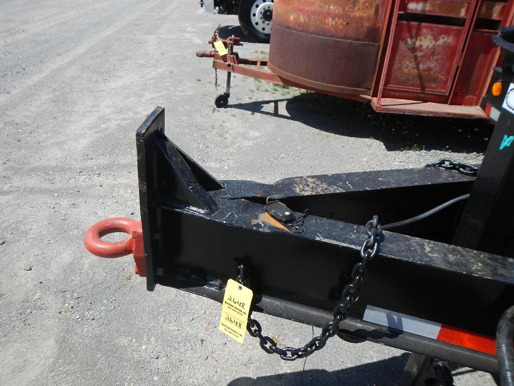 2002 REDI HAUL R2129PF EQUIPMENT TRAILER,  PINTLE HITCH, 20' DECK, 5' DOVET