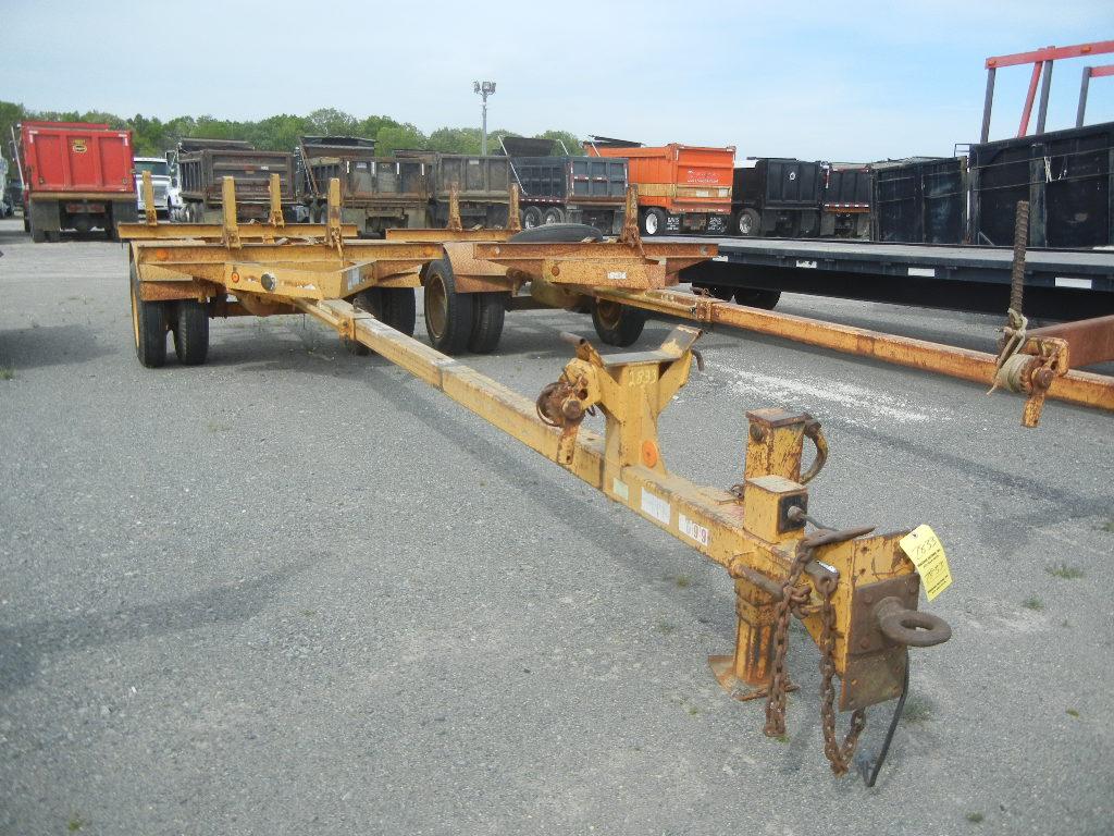 2000 BUTLER POLE POLE TRAILER, S# 9736/252218 C# 9099