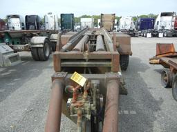 G & H 1700L ROLL OFF TRAILER,  PINTLE HITCH, TANDEM AXLE, SPRING SUSPENSION