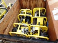 (4) RAILTECH 03800A RAIL PRE HEATERS,  HYDRAULIC DRIVEN BLOWER, USES BOTTLE