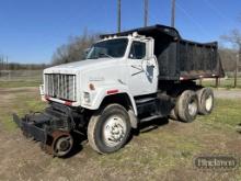 1985 GMC Brigadier Roto Dump Truck, Hi Rail, Detroit Diesel, Standard Shift