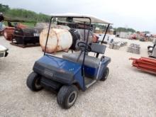 EZ-GO ELECTRIC GOLF CART,  CANOPY, NEW BATTERY CHARGER, RUNS/OPERATES, AS I