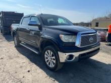 2012 Toyota Tundra Pickup, Crew Max Crew Cab, 4WD, Platinum, 5.7L Gas, Appr