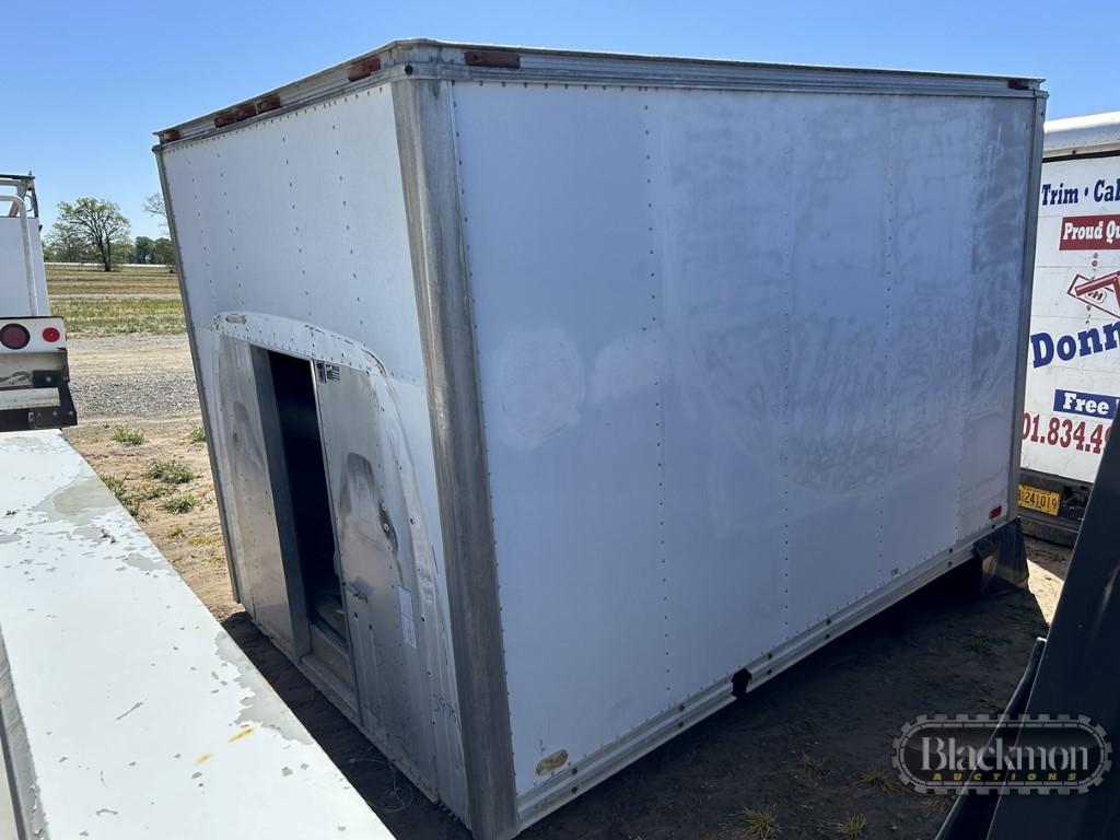 BOX TRUCK BOX BED  STEEL WELL, 10', ROLL UP REAR DOOR