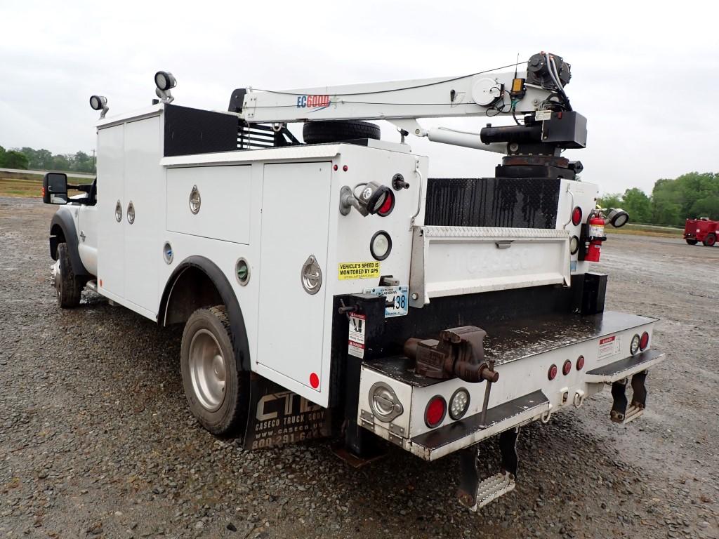 2014 FORD F550 SERVICE TRUCK, 188,380(+/-)mi  6.7 DIESEL, AUTO, DUAL WHEEL,