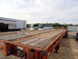 FLATBED TRAILER,  48', SPREAD AXLE, AIR RIDE S# N/A