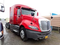 2016 INTERNATIONAL PRO STAR TRUCK TRACTOR, 637,000(+/-)  50" SLEEPER,NAVIST