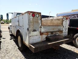 2004 INTERNATIONAL 4200 VT365 SERVICE TRUCK,  DIESEL, AUTO, SINGLE AXLE, DU