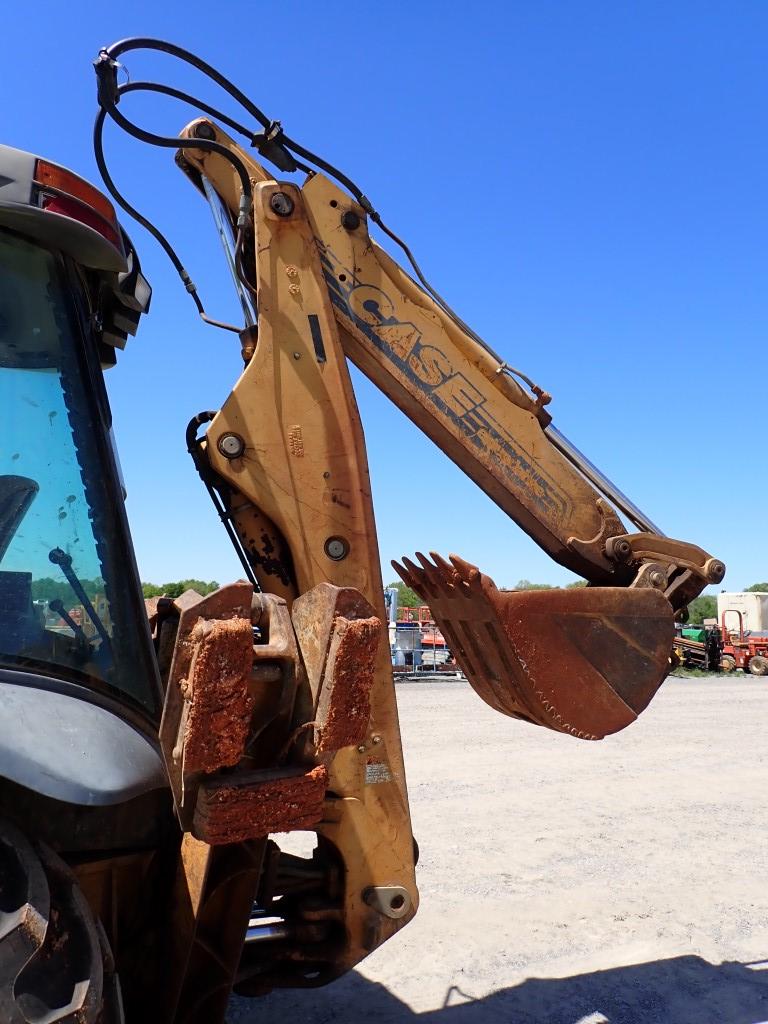 CASE 580 SUPER L BACKHOE, 8811+ hrs,  CAB, AC, HYDRAULIC 3 IN 1 BUCKET, EXT