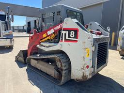 2020 TAKEUCHI TL8 SKID STEER, 1130+ hrs,  RUBBER TRACK,ROPS CAGE, AUX HYD,