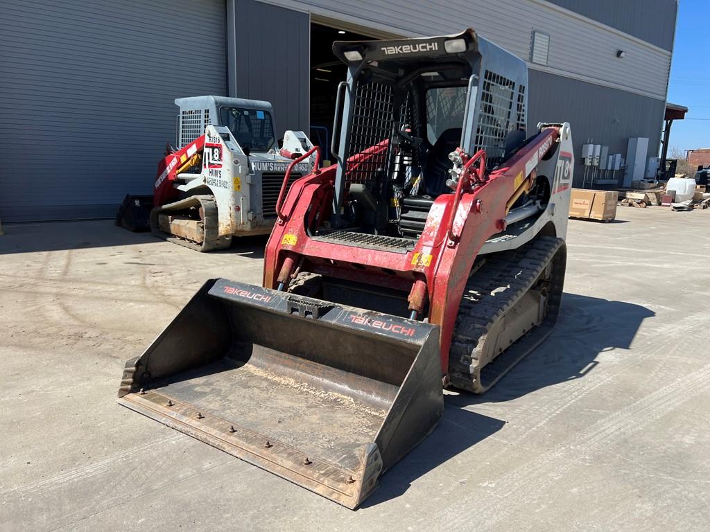 2020 TAKEUCHI TL8 SKID STEER, 1130+ hrs,  RUBBER TRACK,ROPS CAGE, AUX HYD,