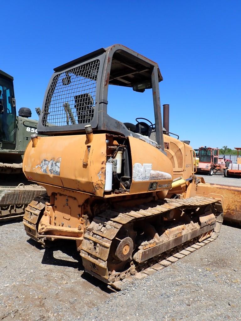 CASE 650K DOZER, 608+ hrs on meter but not correct,  OROPS, 16" TRACKS, 6-W