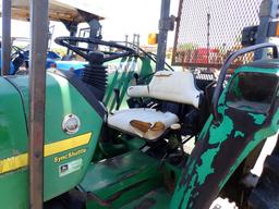 JOHN DEERE 5510 WHEEL TRACTOR,  PTO, REMOTES, C# 3776