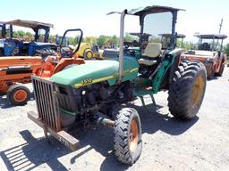 1998 JOHN DEERE 5510 WHEEL TRACTOR, n/a+ hrs,  OROPS, PTO, NON RUNNER, FRON