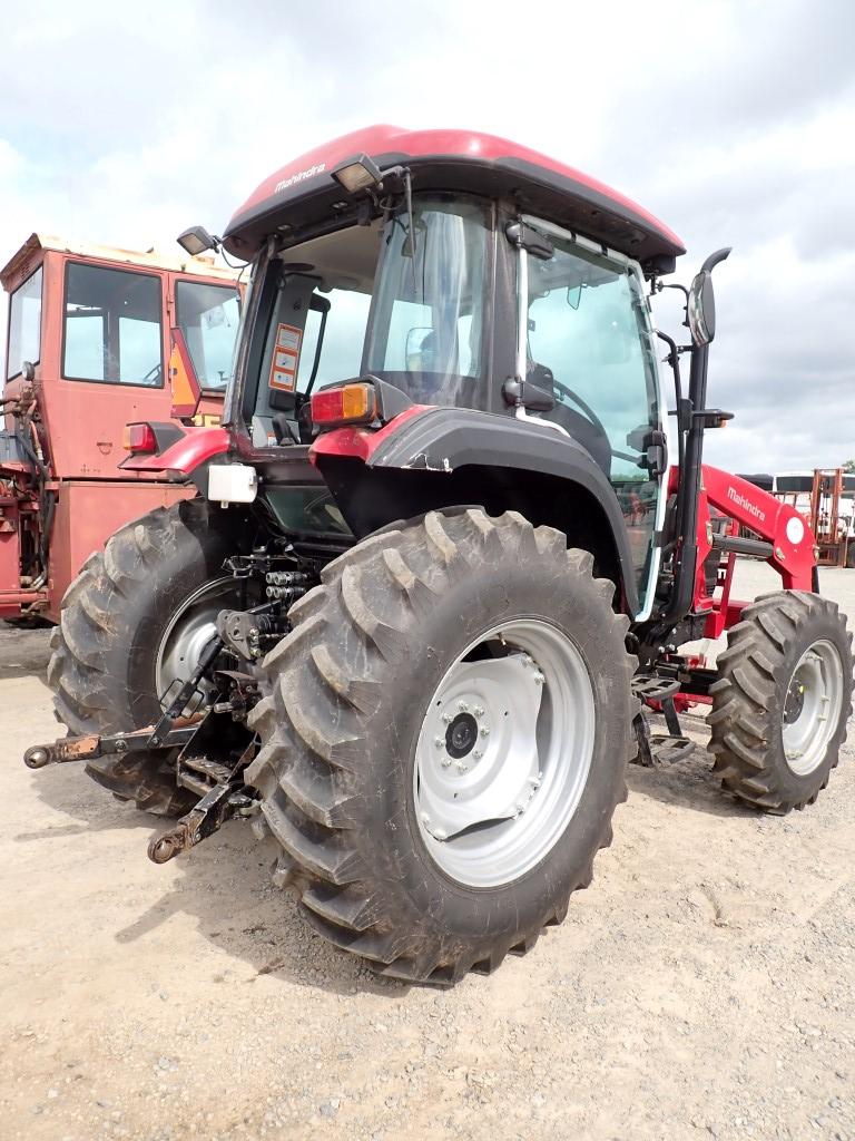 2022 MAHINDRA 6075 WHEEL TRACTOR, 508+ hrs,  CAB, AC, 3-PT, PTO, REMOTES, M