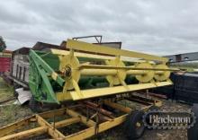 JOHN DEERE HEADER,  14', FULL FINGER DRUM