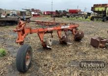 ALLIS CHALMERS BREAKING PLOW,  3 BOTTOM, NO TILL CULTIVATORS